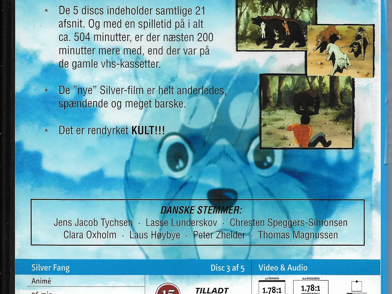 Billede 6 - Silver Fang - Hundehvalpen Silver 5 stk DVD