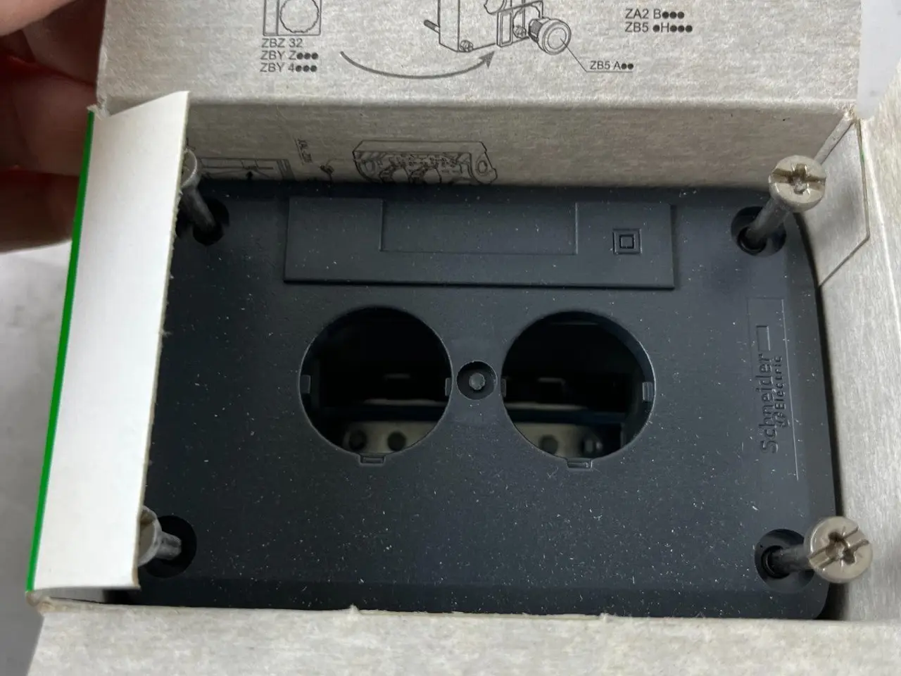 Billede 5 - Schneider Electric XALD02 Harmony XAL 2-Hole Box