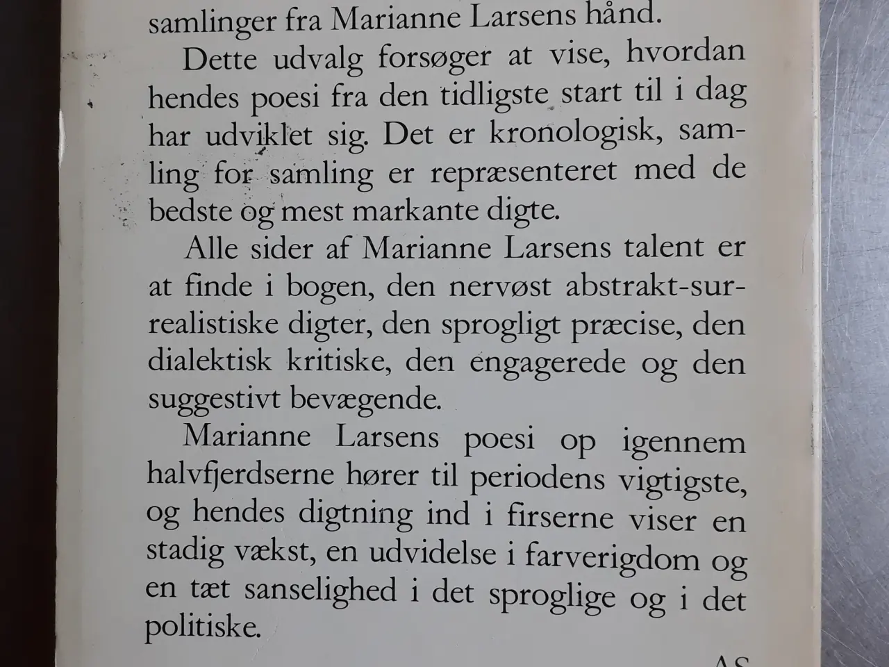 Billede 3 - Marianne Larsen Digte