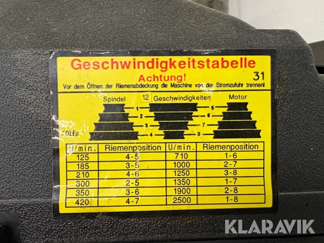 Billede 8 - Fræsemaskin Optimum Opti F30