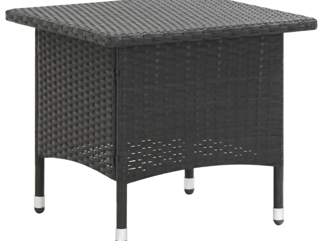 Billede 1 - Tebord i polyrattan 50 × 50 × 47 cm - sort