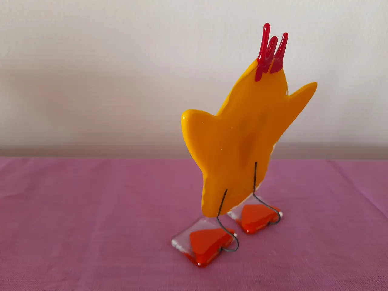 Billede 4 - Glas skulptur, glasfigur.