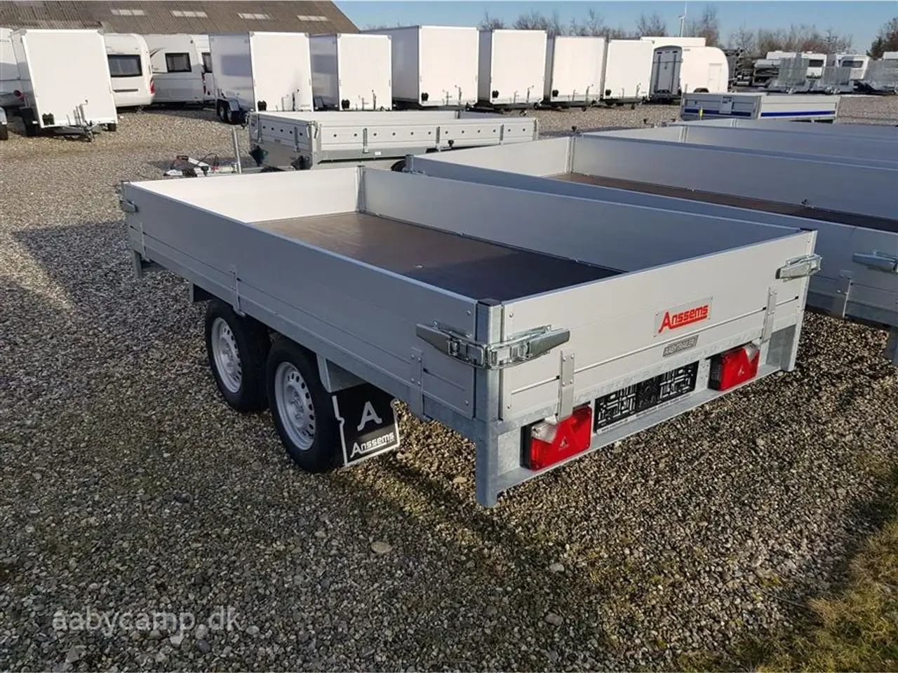 Billede 4 - 0 - Anssems PSX-S 2000-305 Anssems PSX-S 2000-305x153x30 cm Boggie trailer
