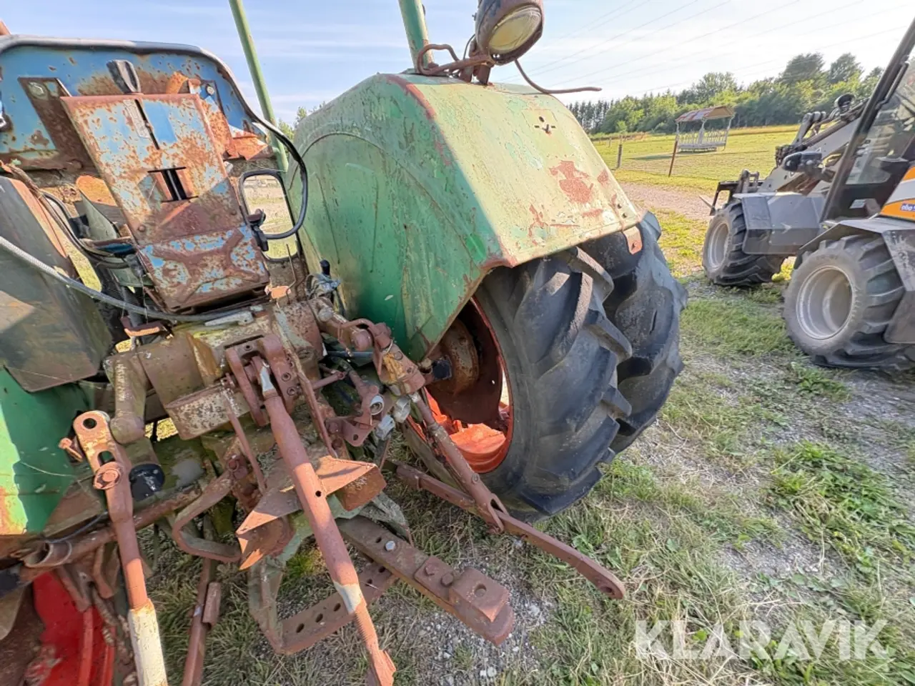 Billede 9 - Veterantraktor Deutz D500G Tvillinghjul og frontlæsser