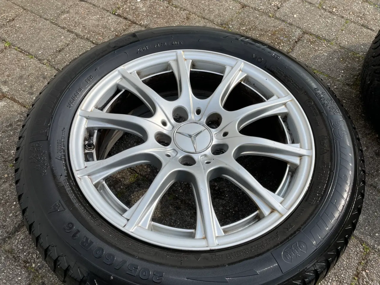 Billede 2 - Originale 16” alufælge fra Mercedes