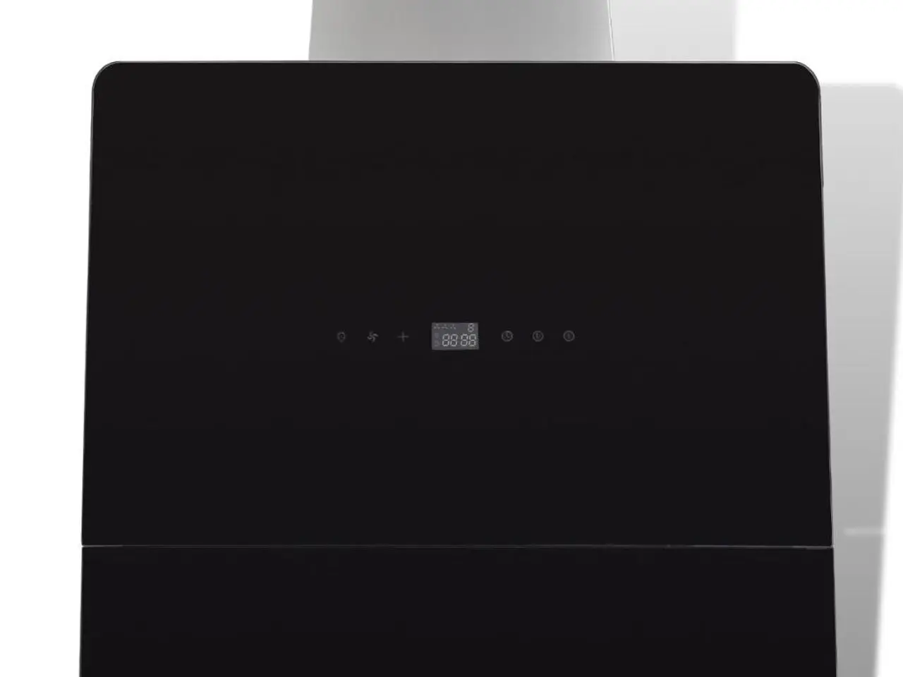 Billede 4 - Emhætte med display i hærdet glas 60 cm sort