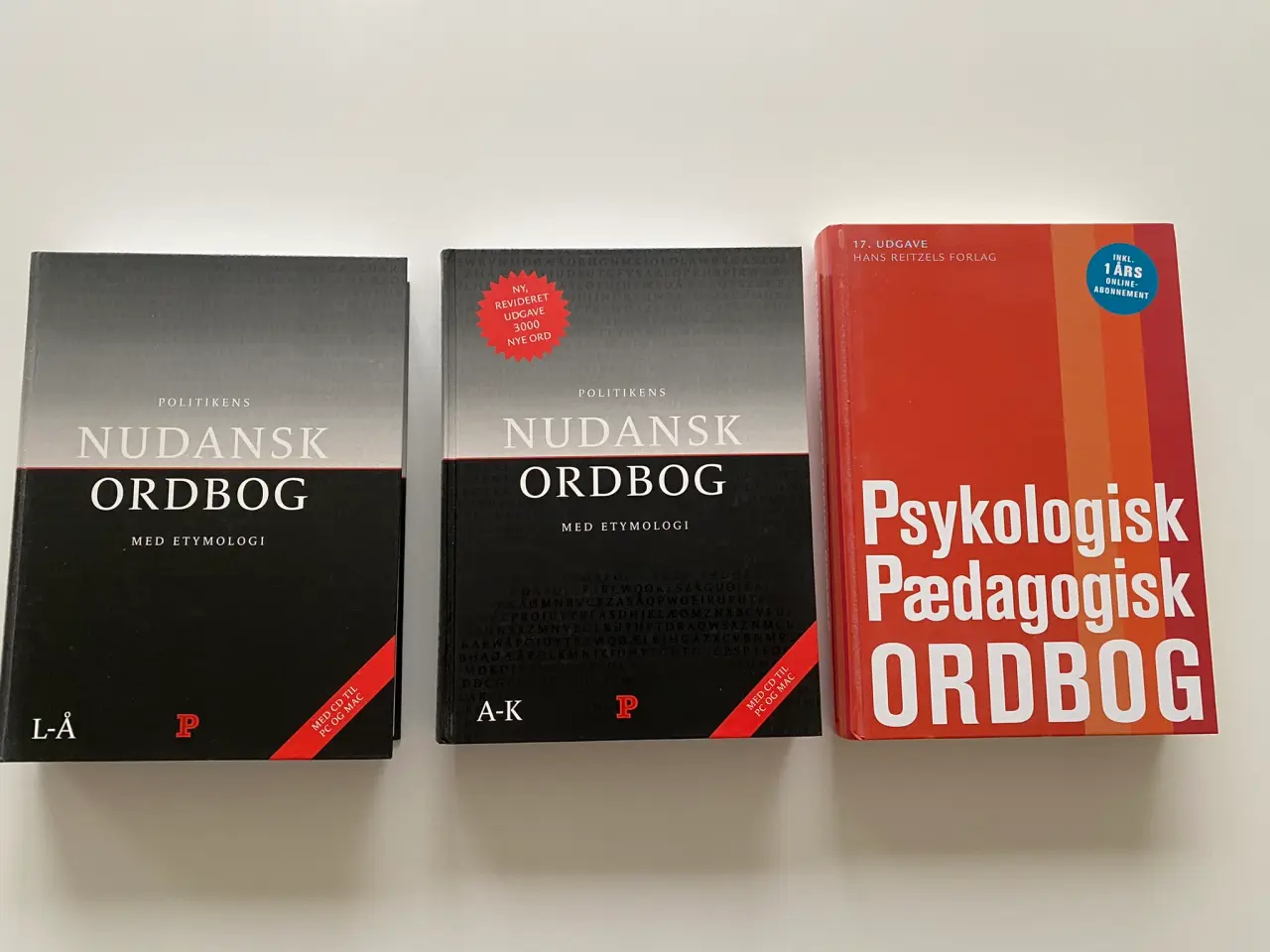 Billede 1 - Psykologisk pædagogisk ordbog + Nudansk ordbog