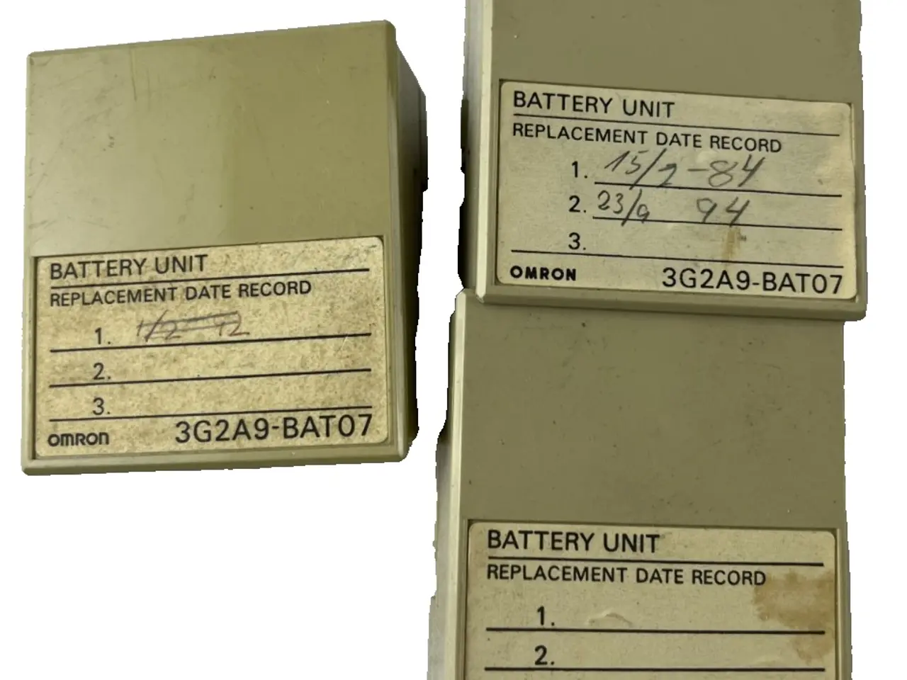Billede 1 - Omron 3G2A9-BAT07 Battery Unit parti of 3 PLC