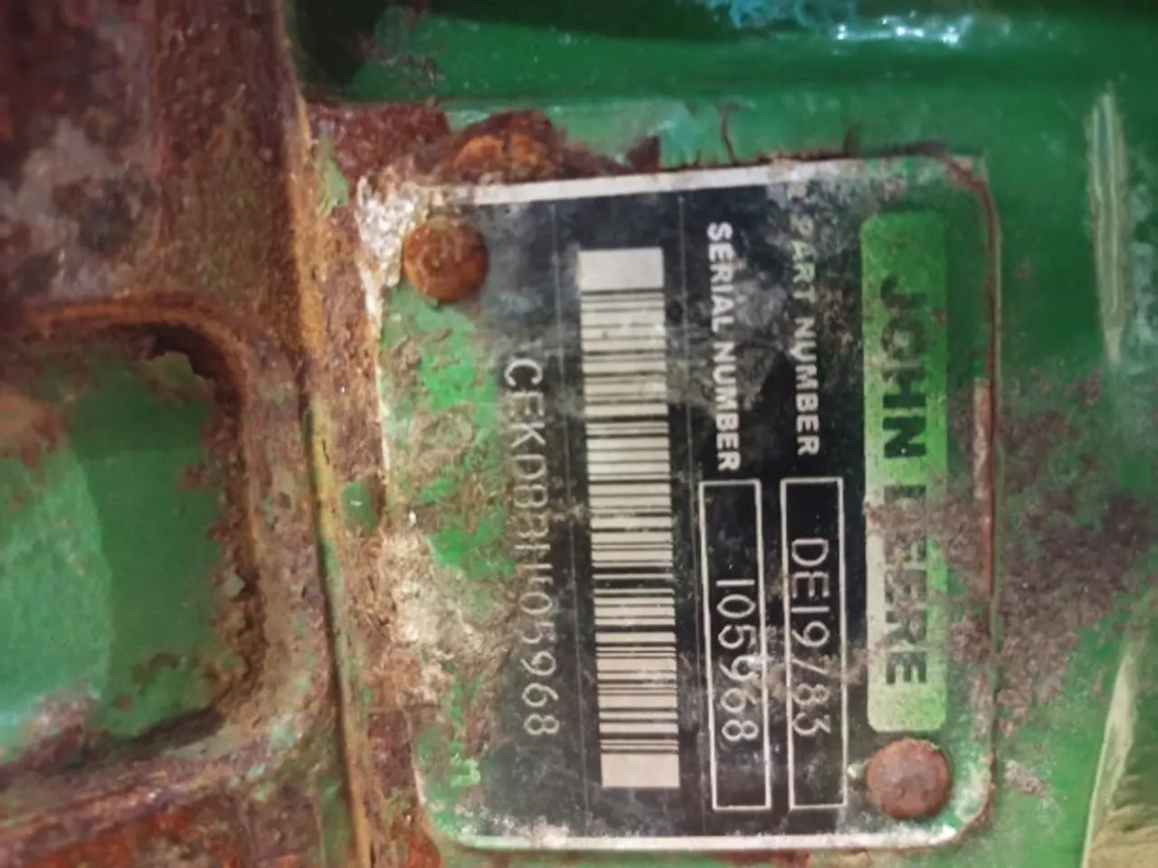 Billede 1 - John Deere Wobblebox DE19785