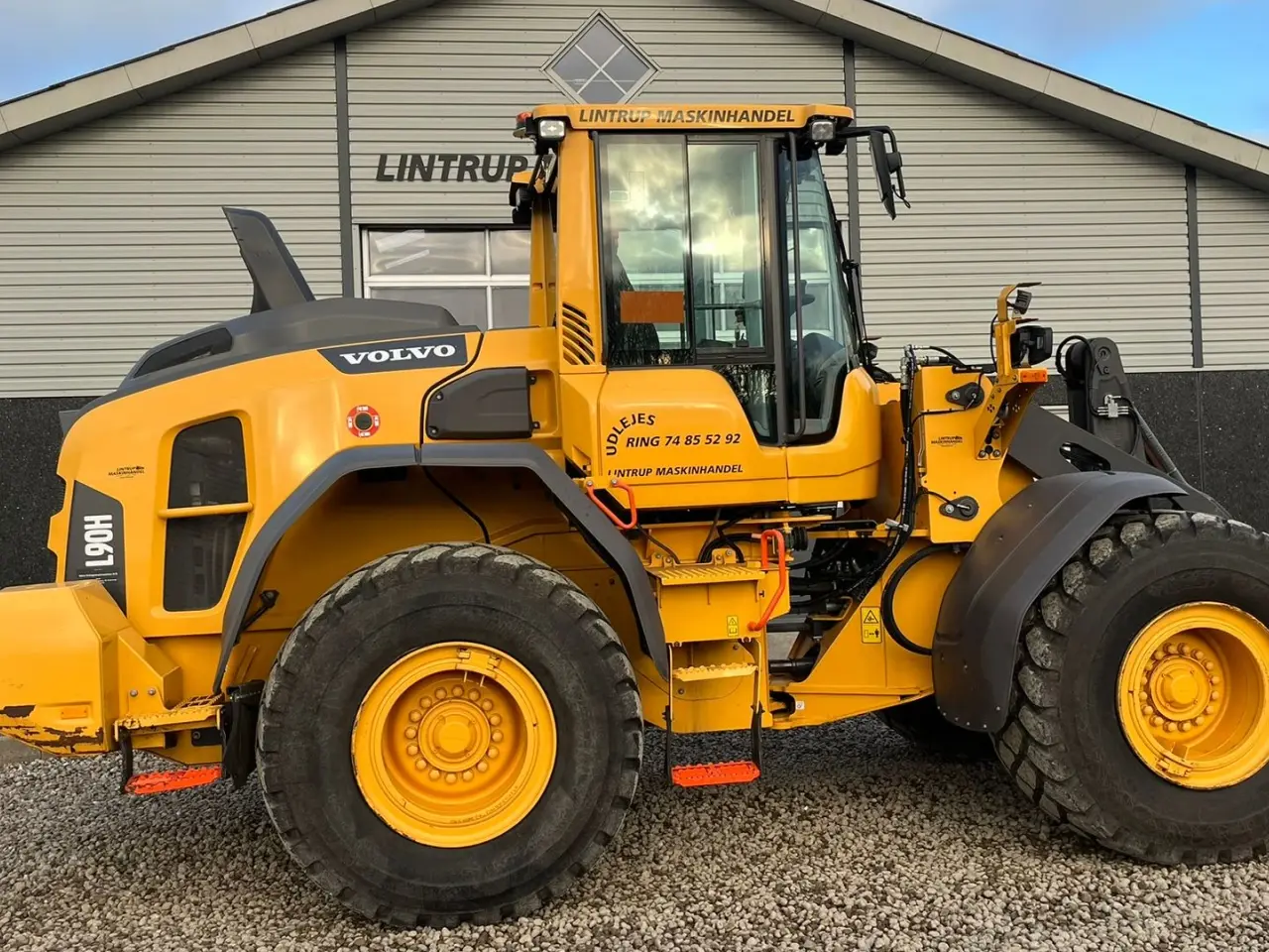 Billede 3 - Volvo L90H DK-Maskine med CDC, BSS, 650mm hjul & centralsmørring OG EVT MED VÆGT SAMT PRINTER