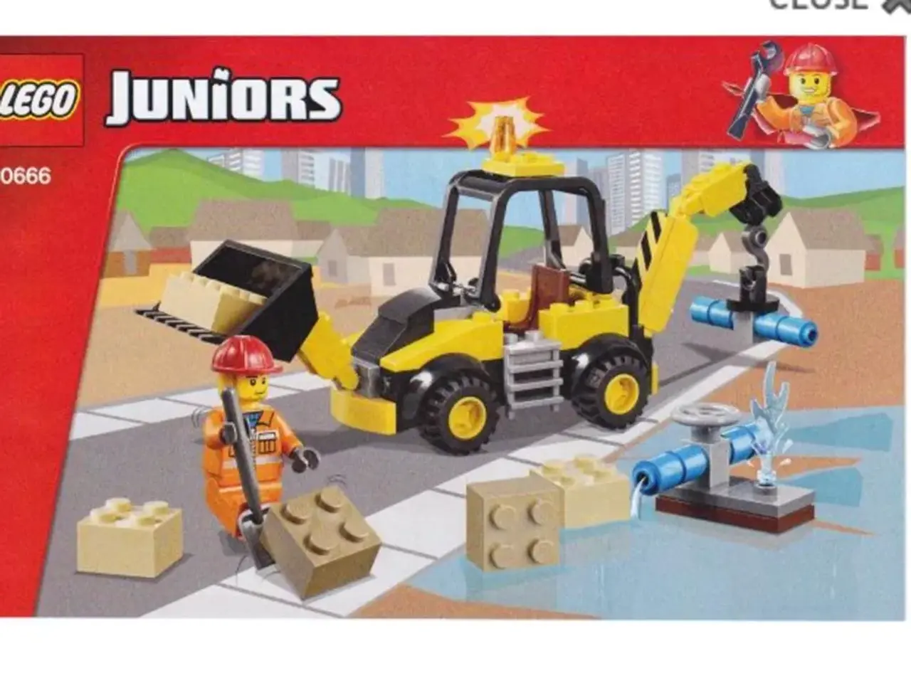 Billede 1 - Lego Juniors: Digger Instruktions (10666)