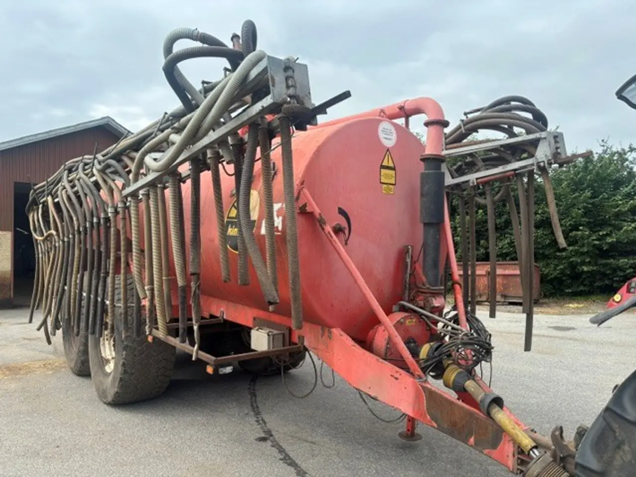 Billede 4 - 18000 liters Kimadan gyllevogn med 24 m. slangebom