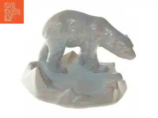 Michael andersen Porcelæns isbjørn figur (str. Ø 20 cm)
