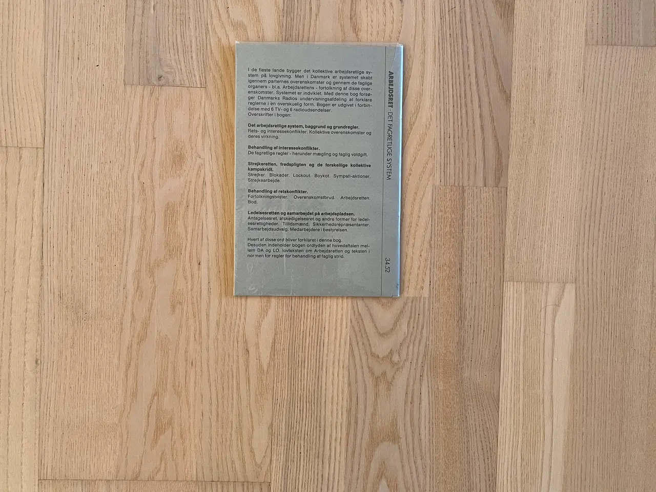 Billede 2 - Arbejdsret - det fagretlige system