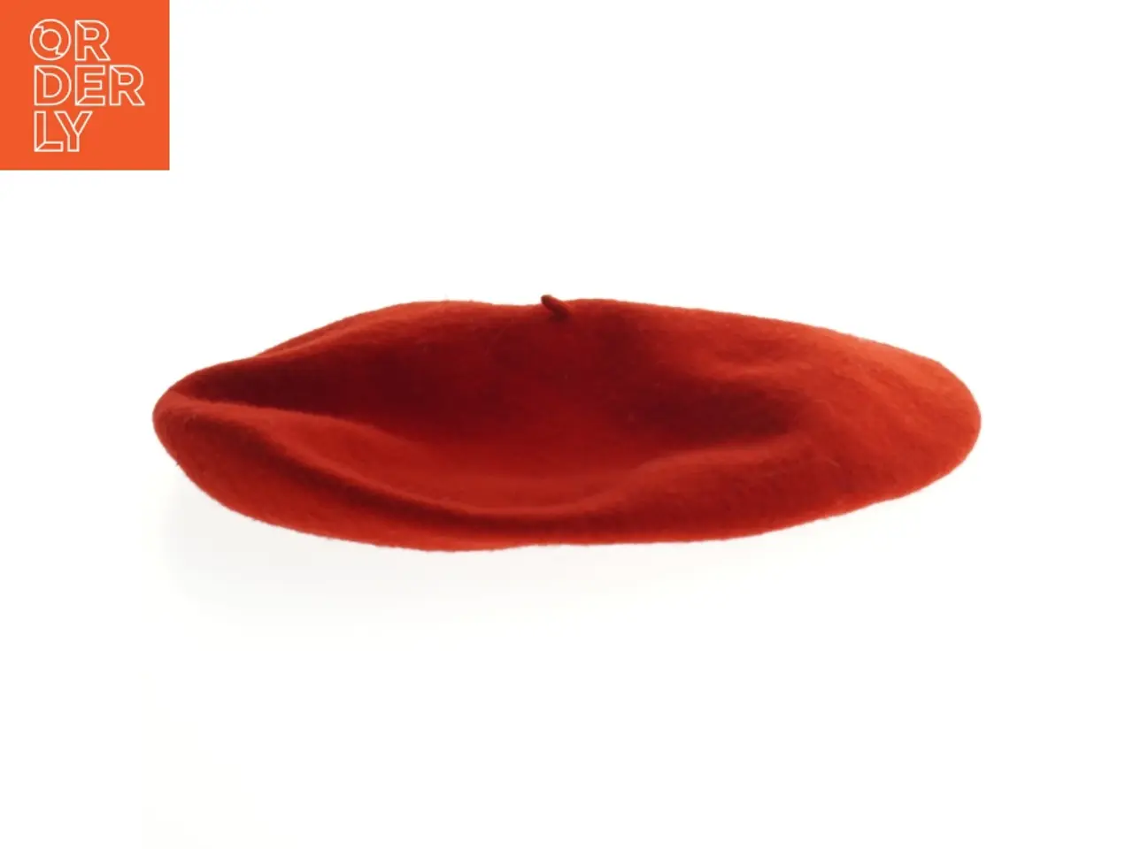 Billede 2 - Rød baret hat (str. Ø 20 cm)