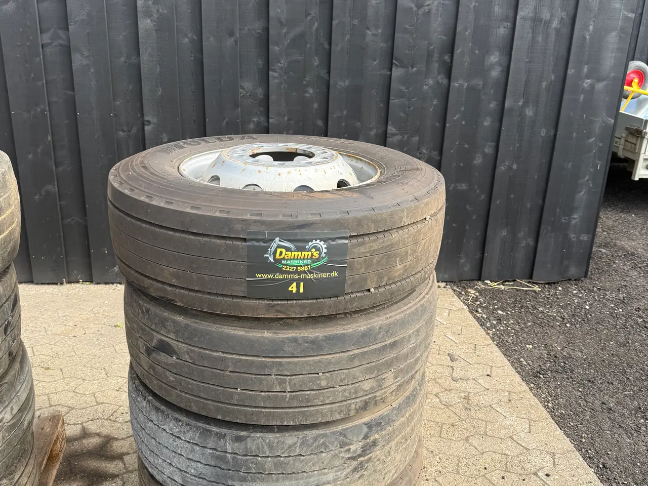 Billede 1 - Trailer hjul 265-70-19.5