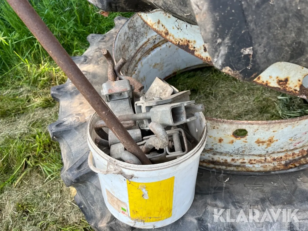 Billede 9 - Traktordæk tvillingehjul med lås Pirelli Radial TM700 2 styk