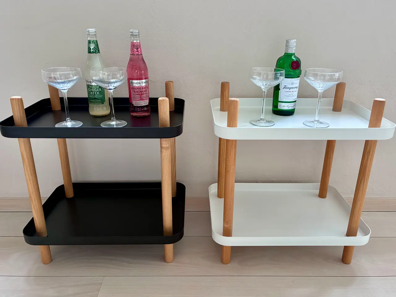 Billede 3 - 2 Block table barborde, sideborde, bakkeborde