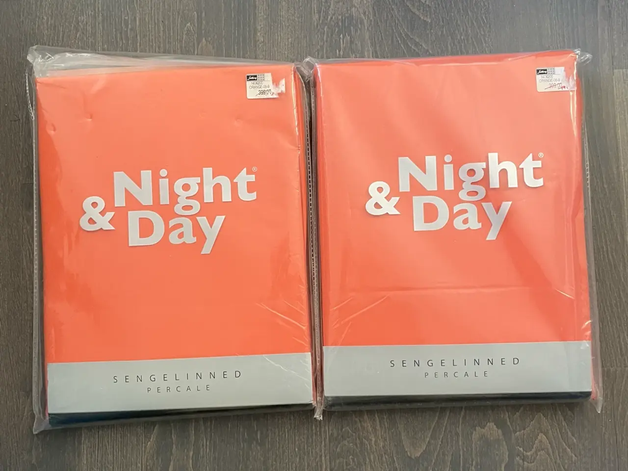 Billede 1 - 2 sæt sengetøj orange Retro vintage 