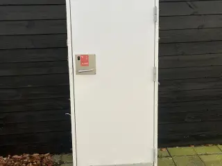 Hoveddør med karm 198 x 79 tre punkt låsepal