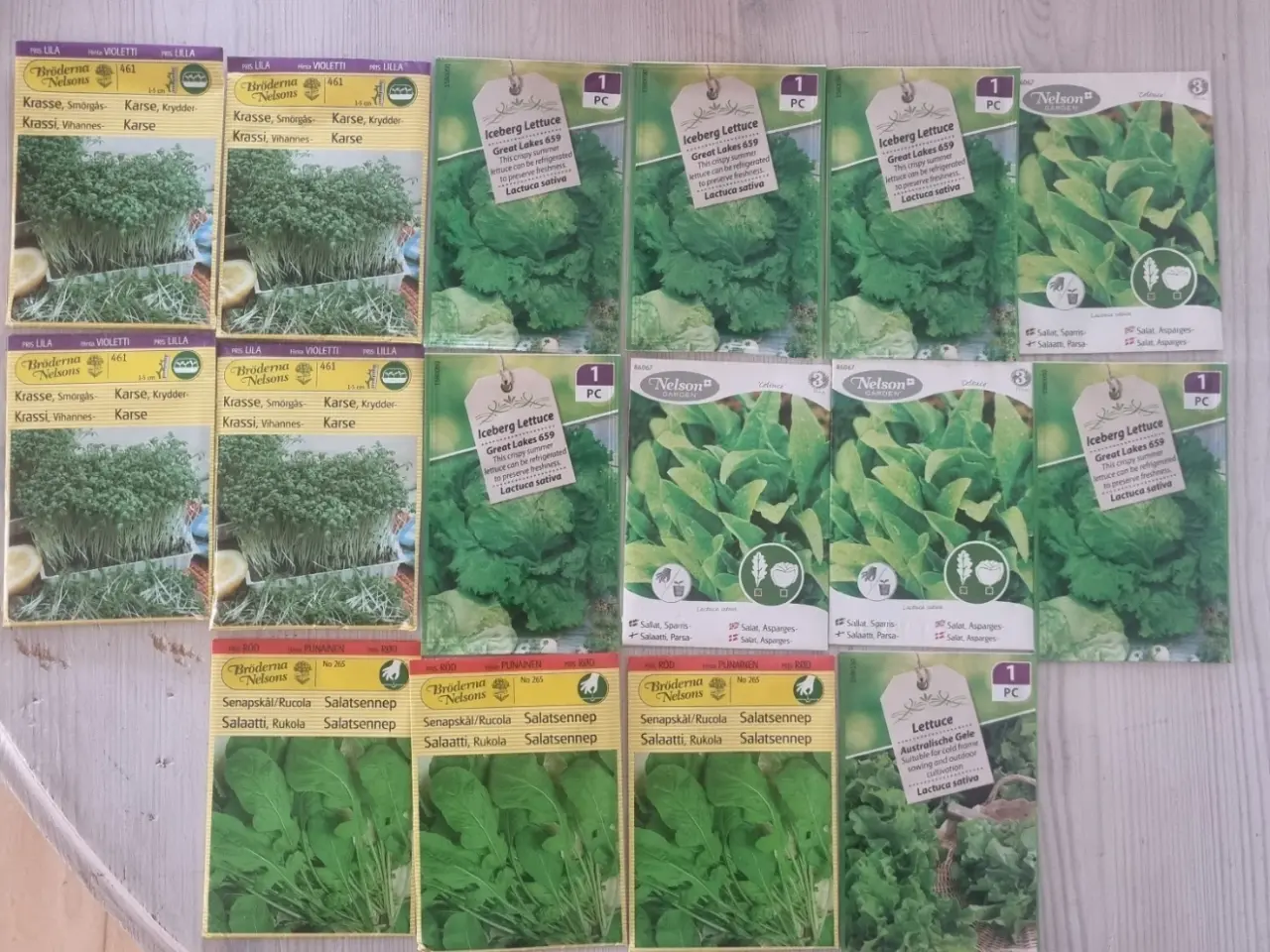 Billede 7 - Frø grøntsager og lidt blomster frø ca 90 uåbnet