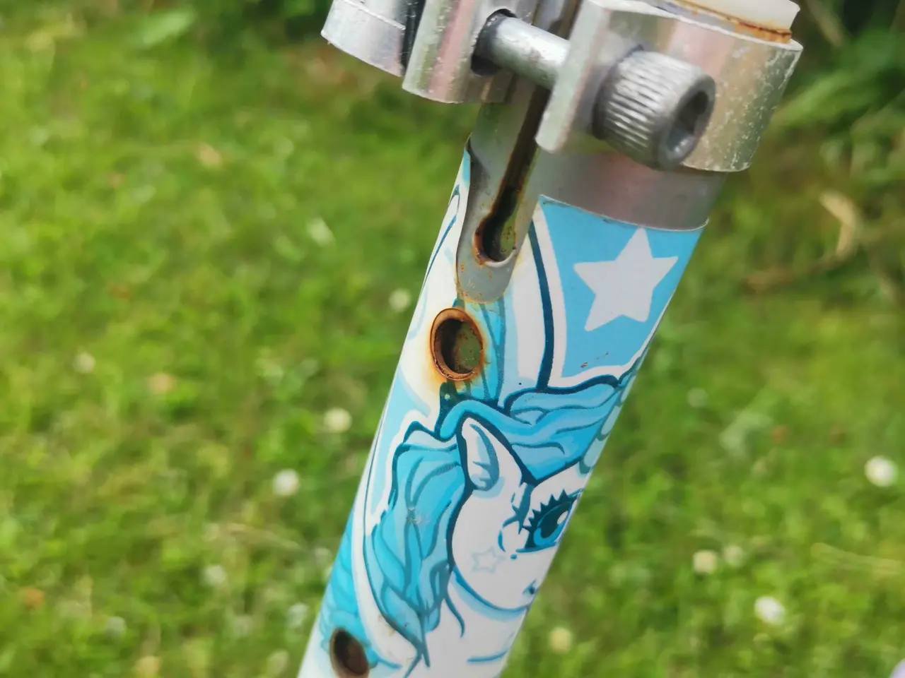 Billede 2 - Løbehjul med unicorn 🌸