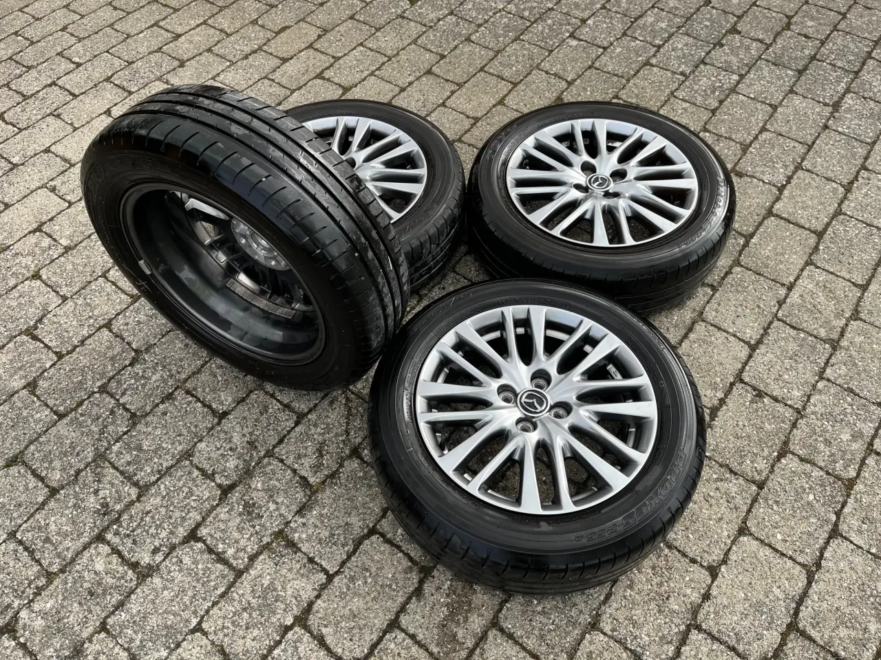 Billede 3 - NEDSAT - Komplette Mazda hjul 16 tommer