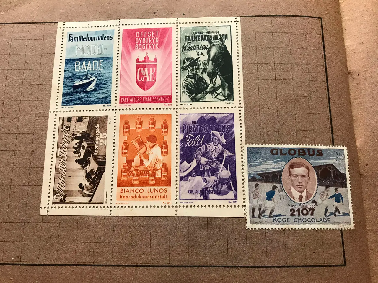 Billede 6 - Postmærker