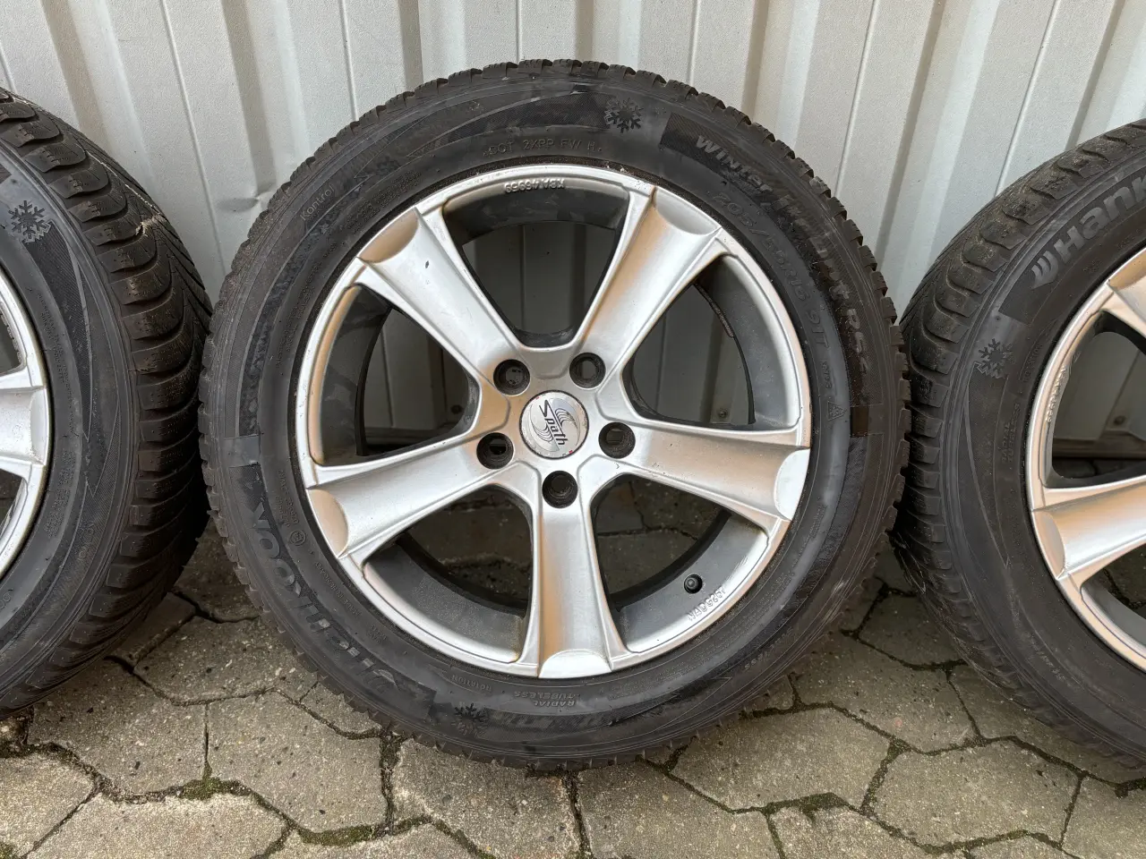 Billede 5 - 16” alufælge på vinterdæk ET47 fra Audi A3