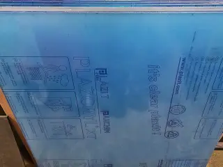 Akryl/plexiglas 80x98 cm 7mm
