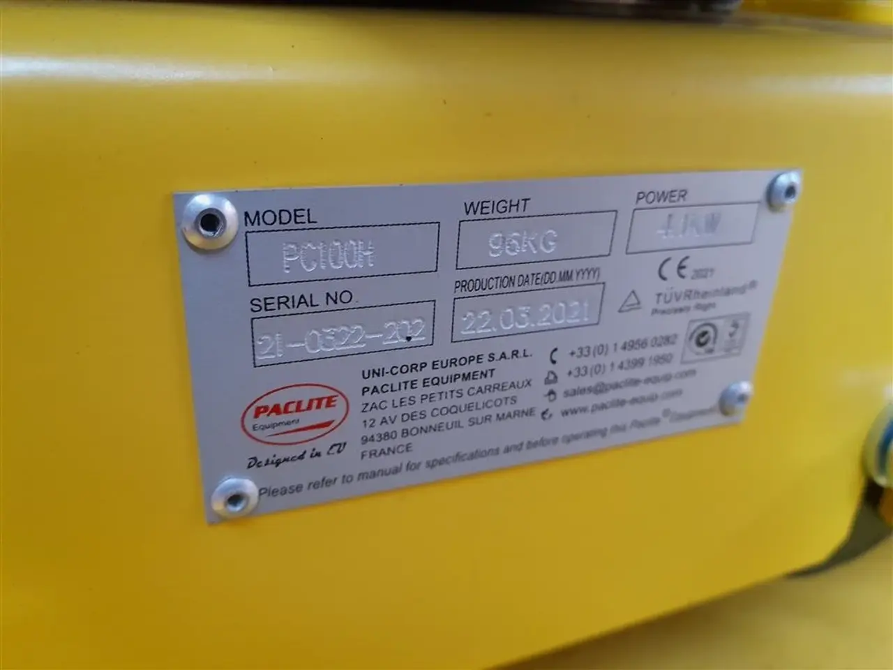 Billede 3 - - - - paclite pladevibrator