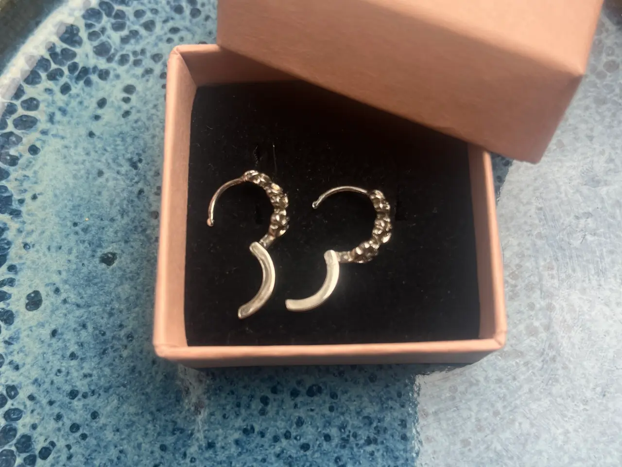 Billede 3 - NYE Vibolm sølv blomster hoops