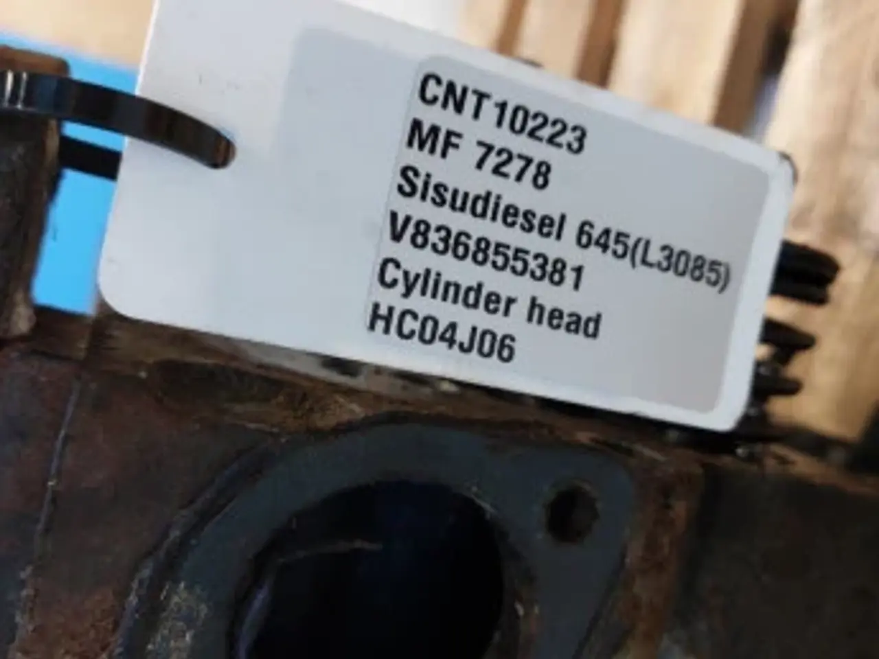 Billede 3 - Massey Ferguson 7278 Topstykke SisuDiesel 645 (L3085).  V836855381