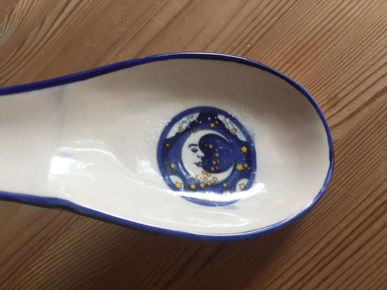Billede 2 - Stor flot smageske i keramik, helt ny