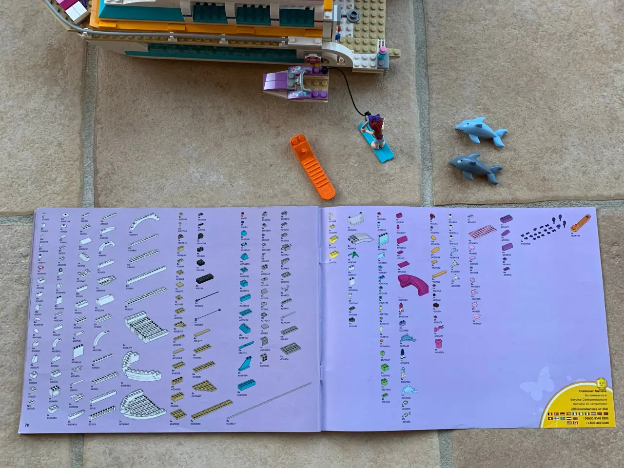 Billede 6 - Lego friends 41015 Delfinbåden