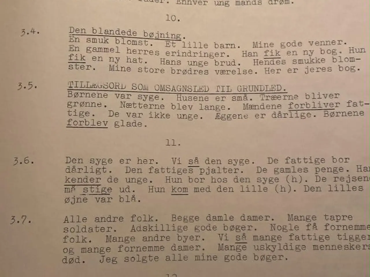 Billede 10 - Tyske grammatik hæfter