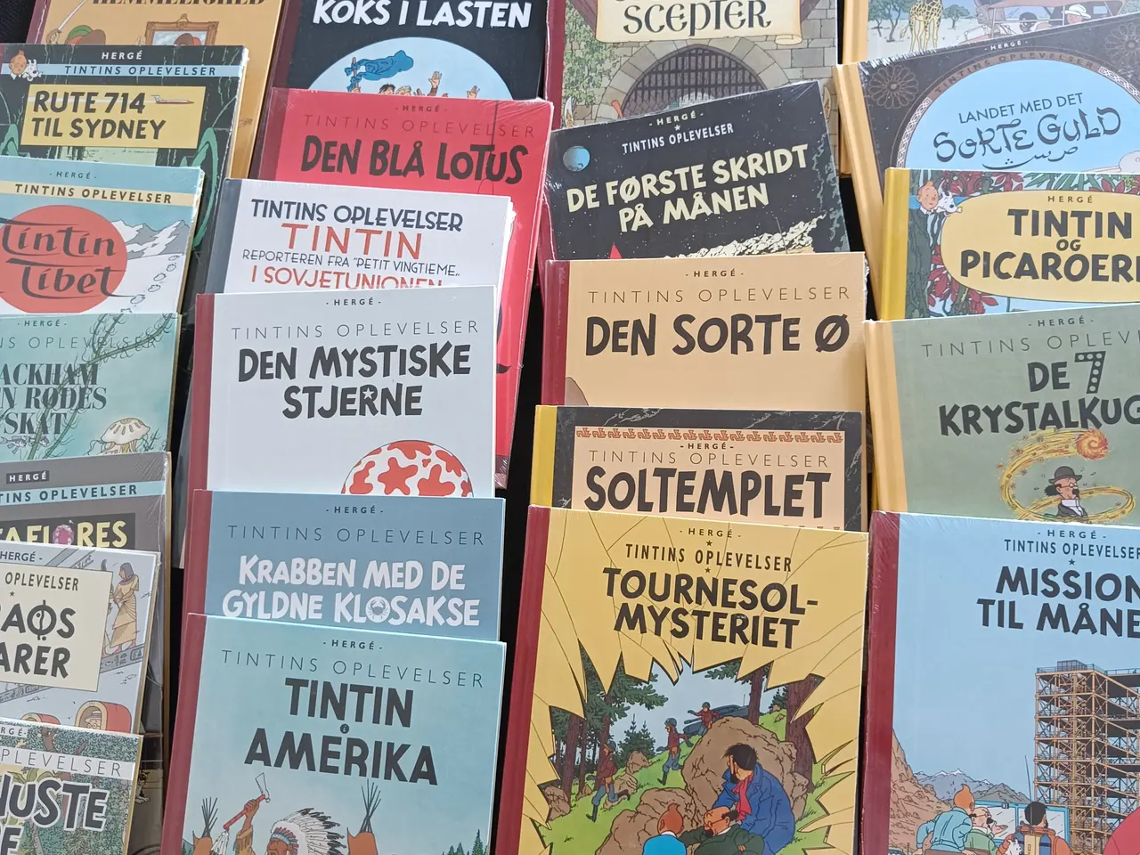 Billede 1 - Tintin tegneserie 