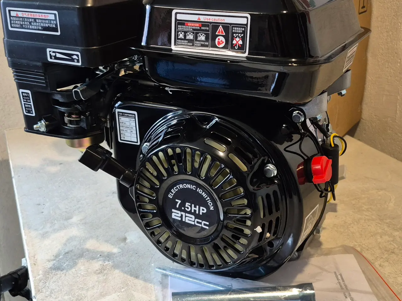 Billede 1 - Loncin "Honda Gx klon" 212 ccm - 7.5 hk NY motor
