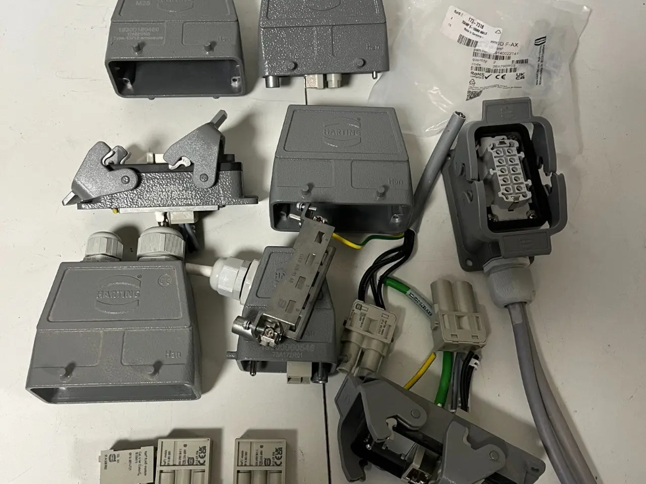 Billede 13 - Harting Han Heavy Duty stik parti Enclosures kabel