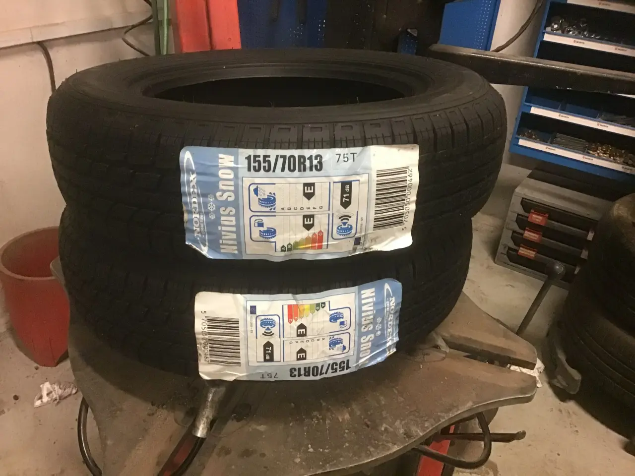 Billede 1 - Nye vinterdæk Nordexx 155/70R13?