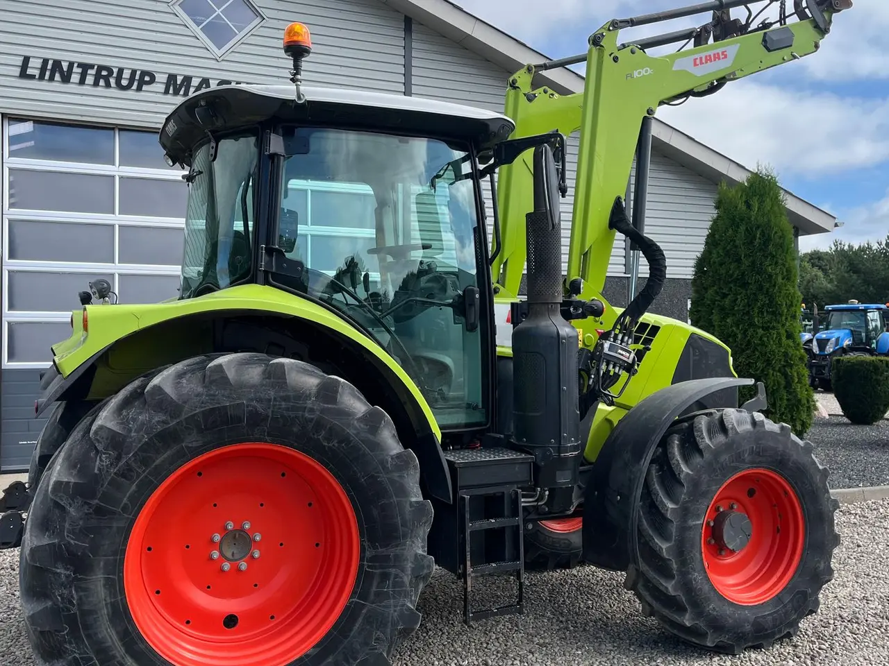 Billede 11 - CLAAS Arion 610 Med frontlæsser