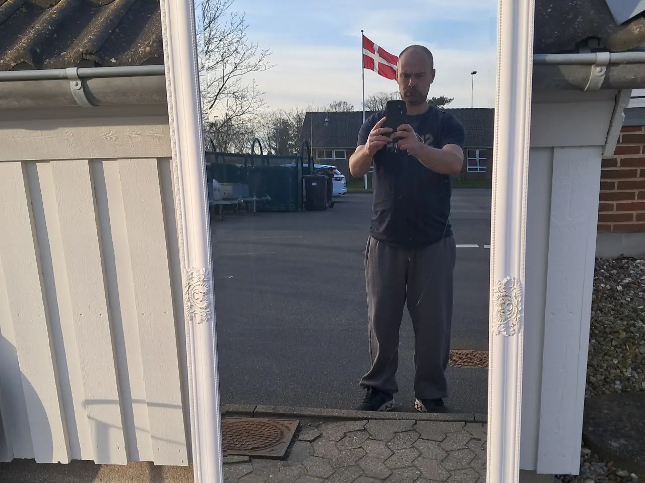 Billede 1 - Stort spejl