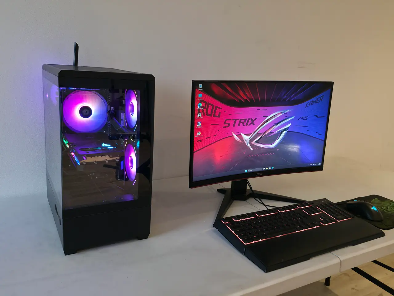 Billede 7 - Asus RTX 3060 O.C Pc + 24" Gaming skærm
