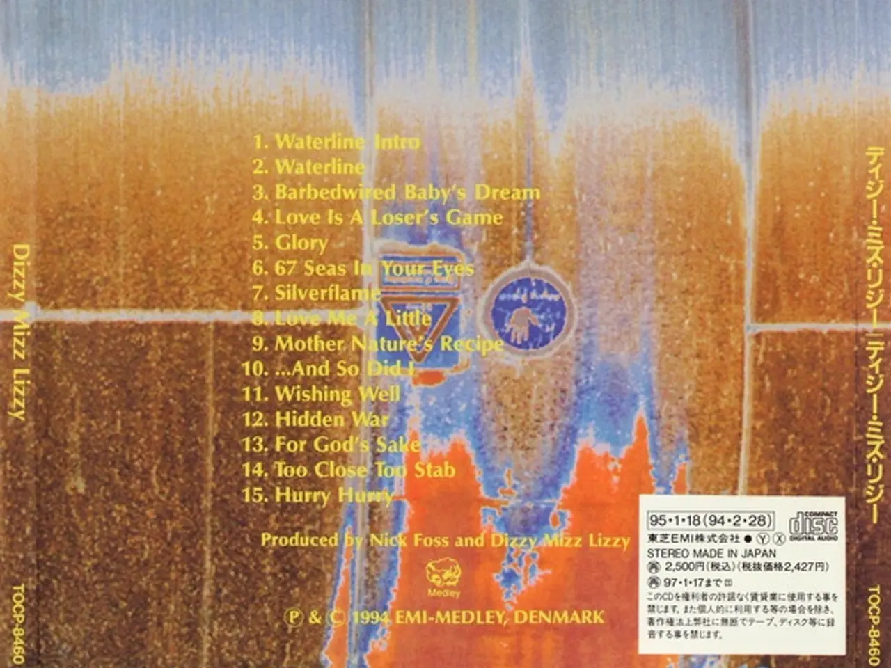 Billede 4 - Dizzy Mizz Lizzy – Dizzy Mizz Lizzy – CD