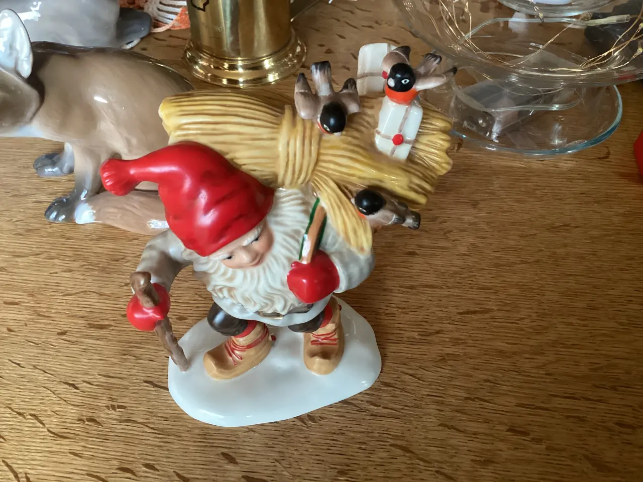 Billede 2 - 4kløver Nisse m/neg og fugle
