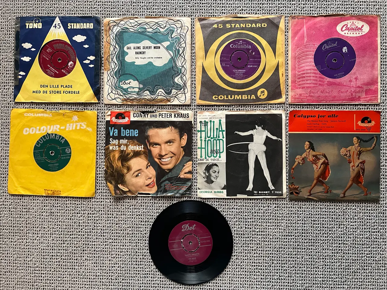 Billede 1 - EP’er fra 1950/60’erne