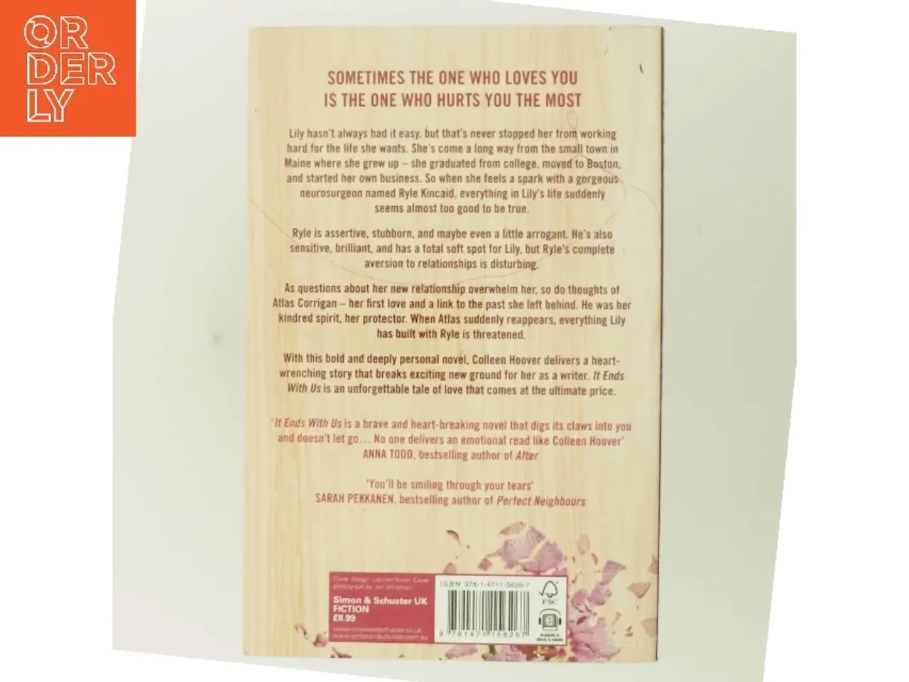 Billede 3 - It ends with us af Colleen Hoover (Bog)