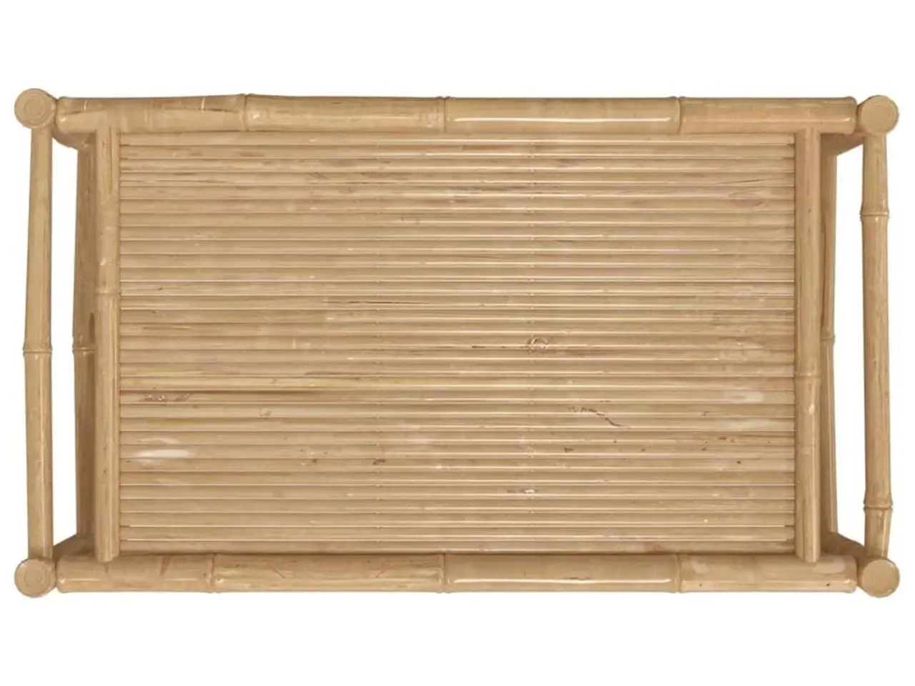 Billede 5 - Havebord i bambus 100 × 55 × 33 cm - udendørs sofabord