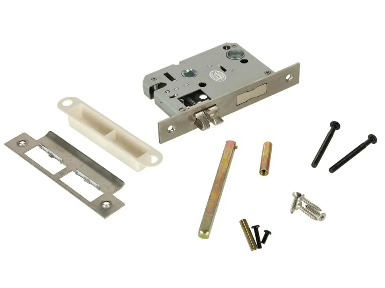 Billede 7 - Elektronisk dørhåndtag med fingeraftryk, kode og kort - sort