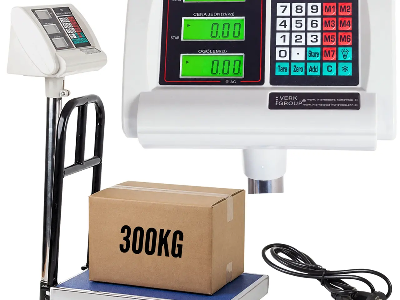 Billede 1 - ELEKTRONISK Vægt 50x40 base 300kg/50g